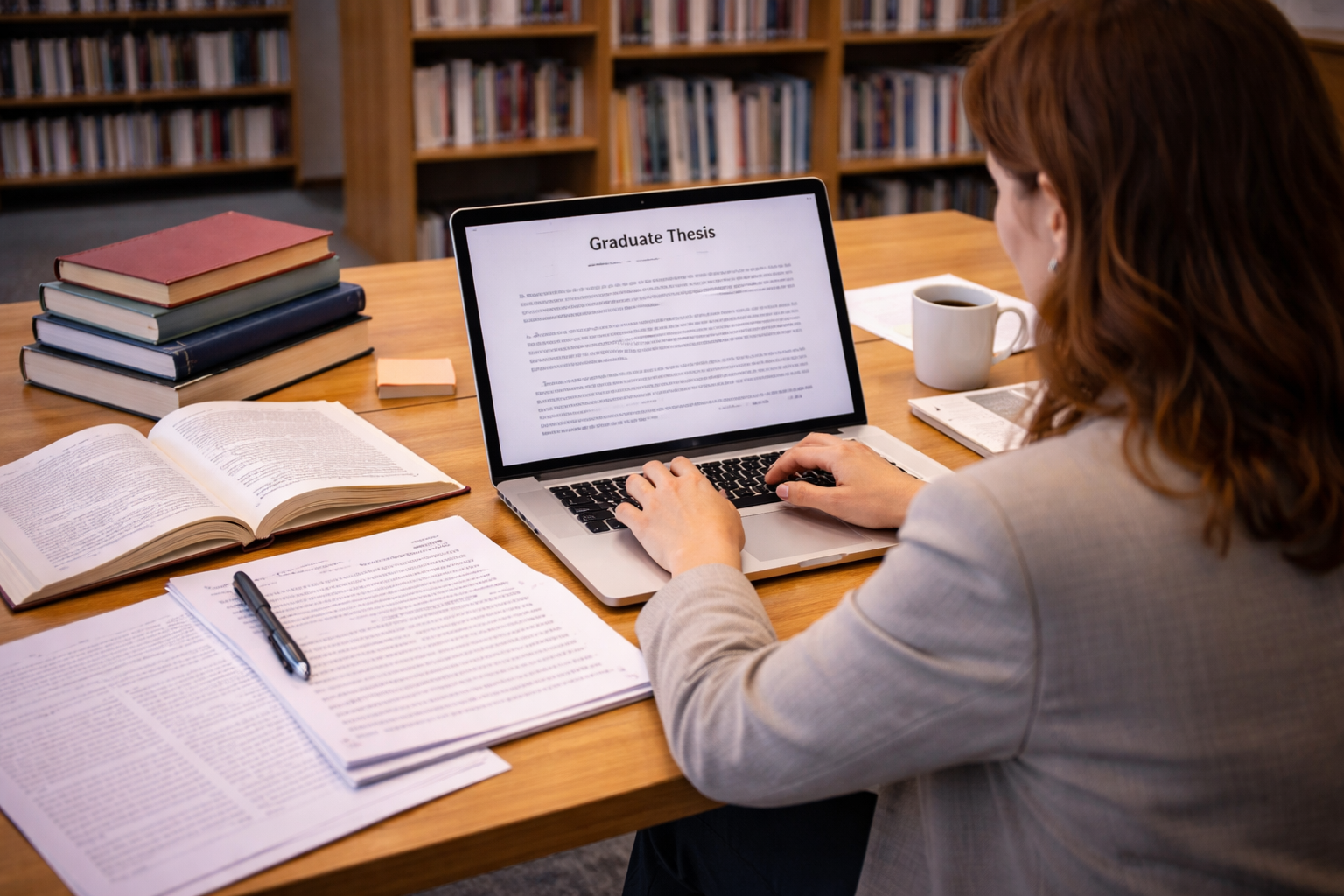 Academic research and thesis writing